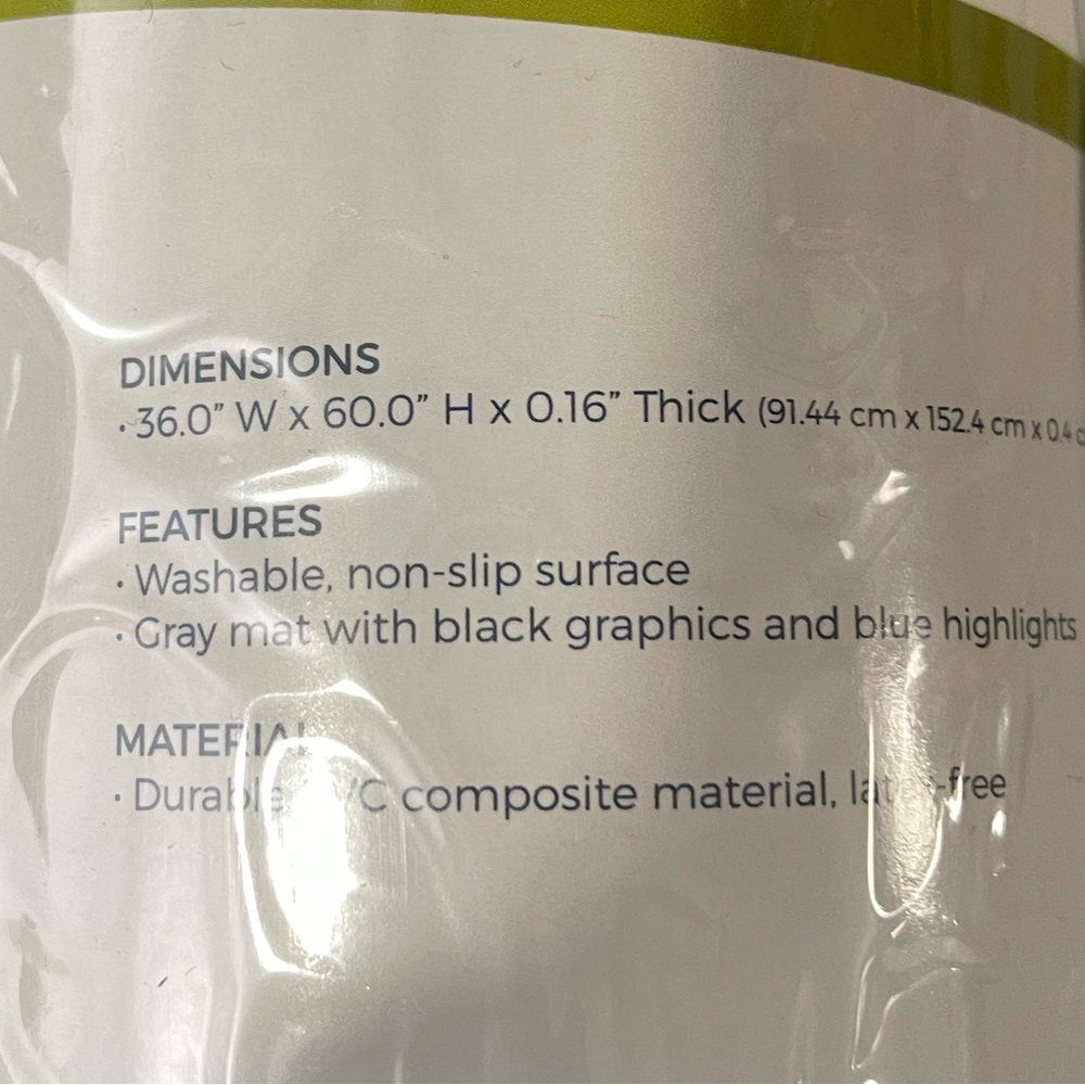 * NWT Teeter Better Back Inversion Program Floor Mat - Picture 4 of 11